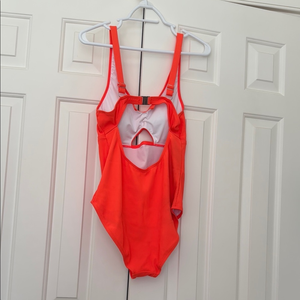 Vibrant Orange‎ One-Piece Swimsuit - Picture 2 of 3